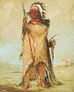 George Catlin Fort Union 1832 Crow-Apsaalooke oil painting oil painting reproduction